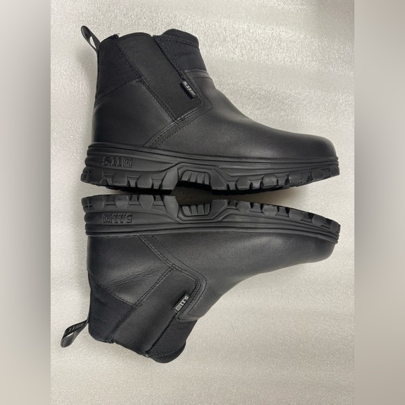 5.11 Tactical Company 3.0 Slip On Boots 12420 Size 11W Men’s Black Work / Duty. - Picture 5 of 16
